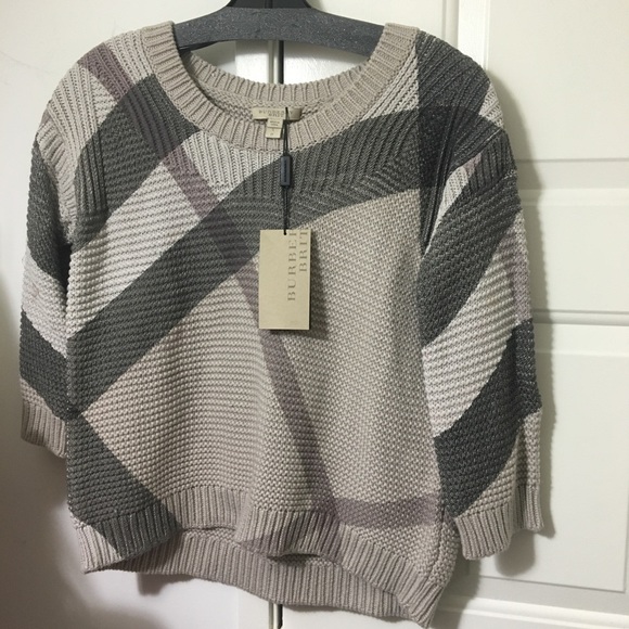 burberry knit sweater